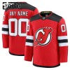New Jersey Devils Hockeydrakt Custom Fanatics Premium 2024-25 Rød Hjemme - Barn